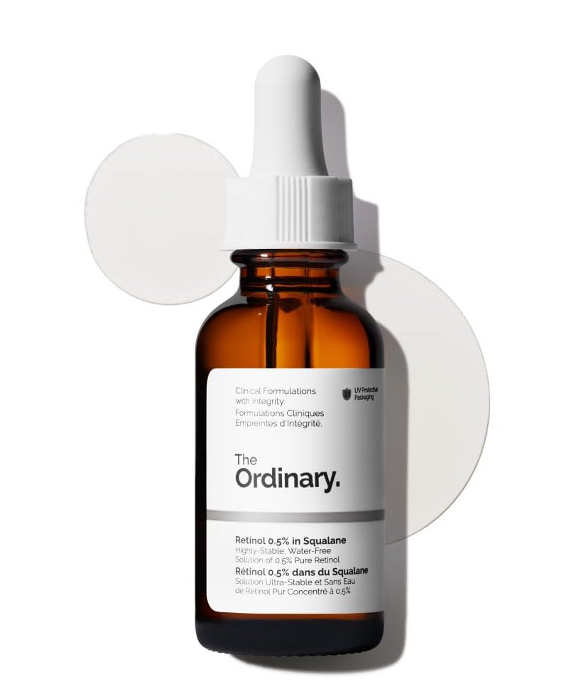 best face serums for women over 40 The Ordinary Retinol 0.5% in Squalane