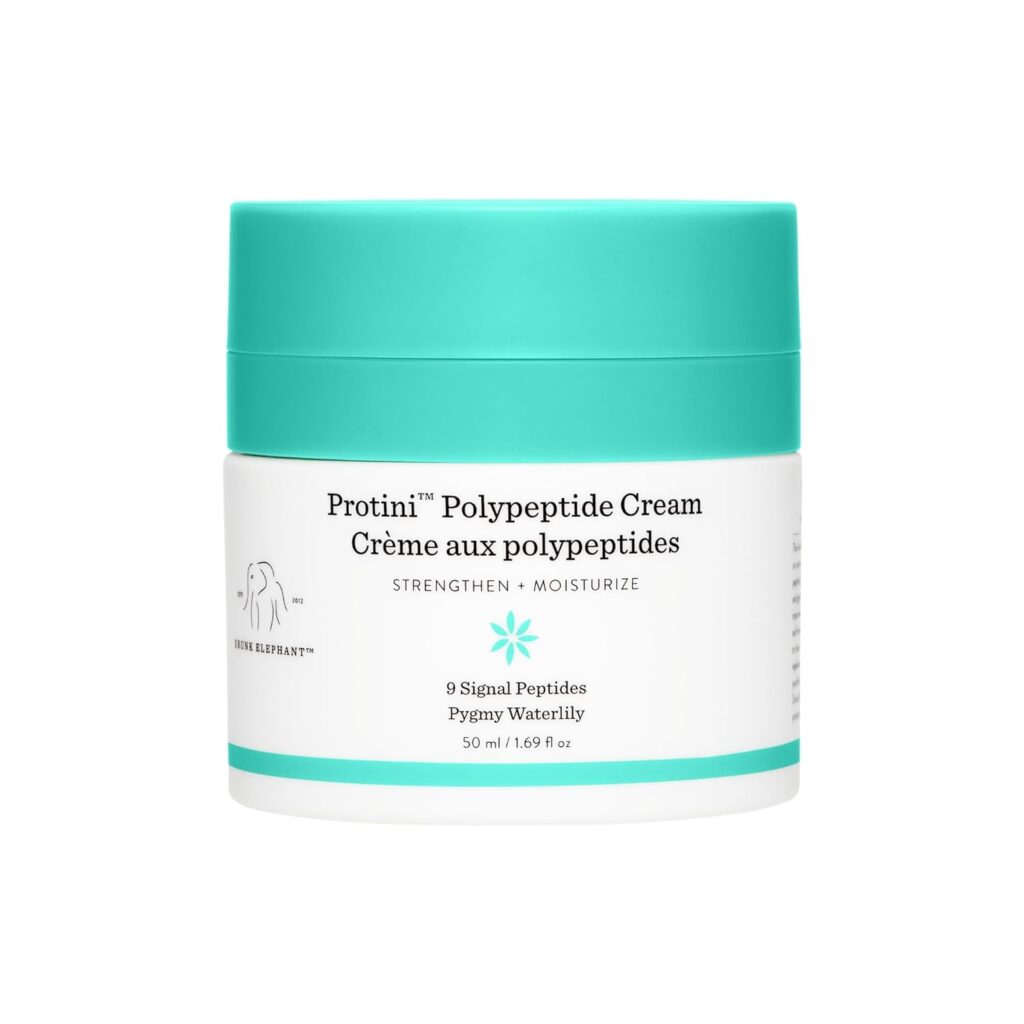 Drunk Elephant Protini Polypeptide Cream peptide moisturizer for firming mature skin