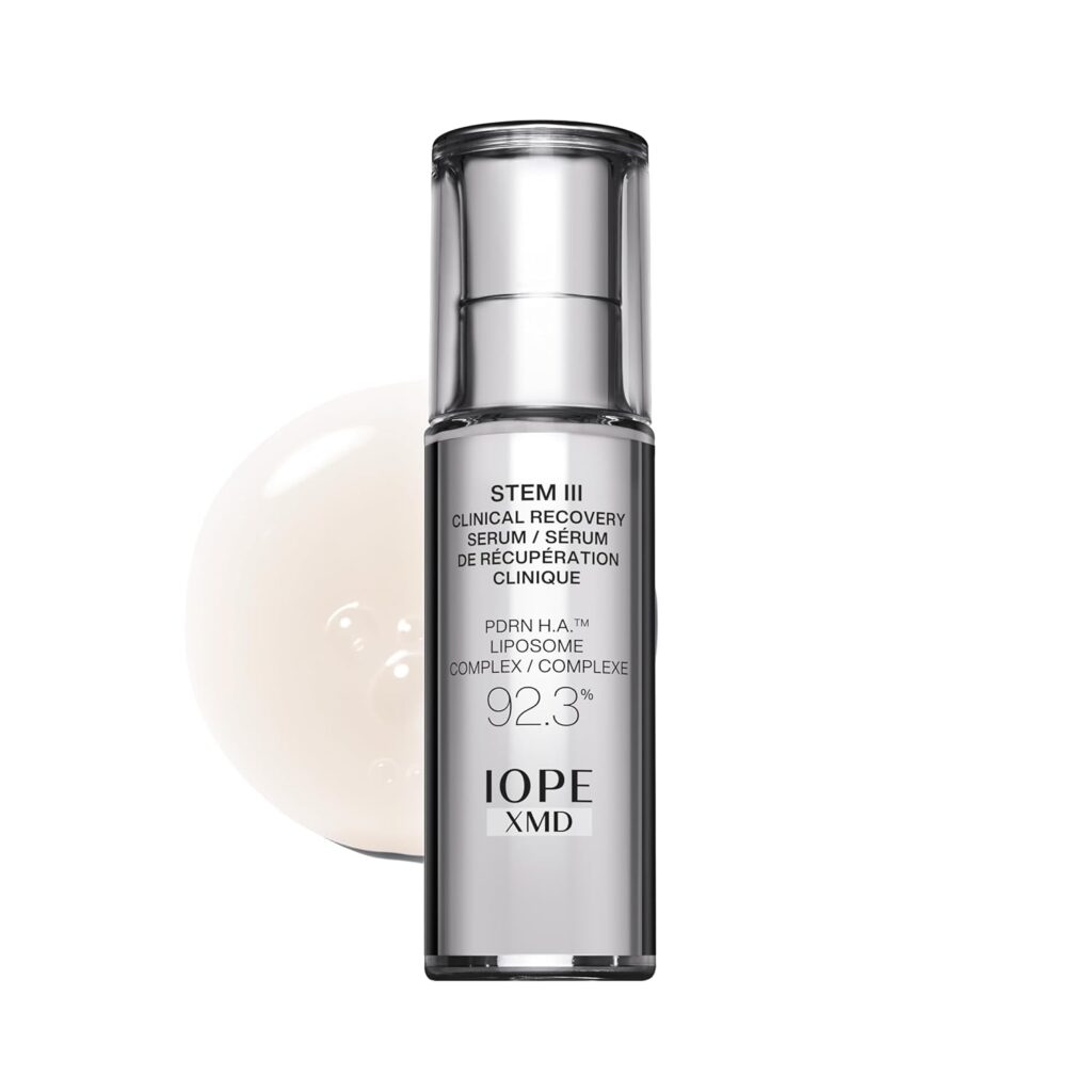 IOPE XMD Stem III Clinical Recovery Serum best peptide serum for wrinkles and firm skin
