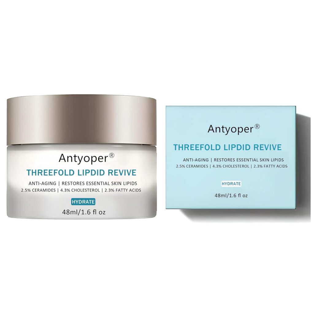 Antyoper THREEFOLD LIPID REVIVE barrier repair moisturizer for dry mature skin