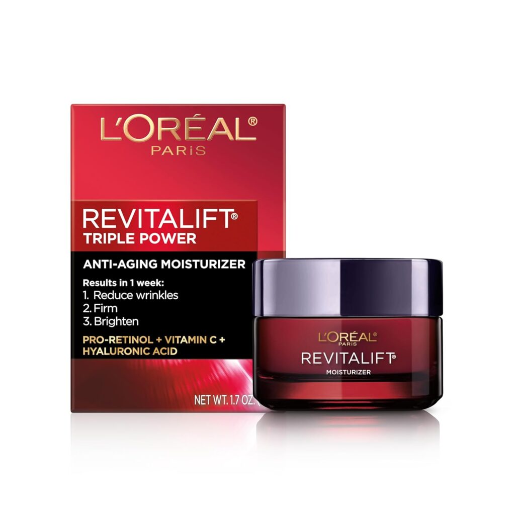 L'Oréal Paris Revitalift Triple Power anti aging moisturizer