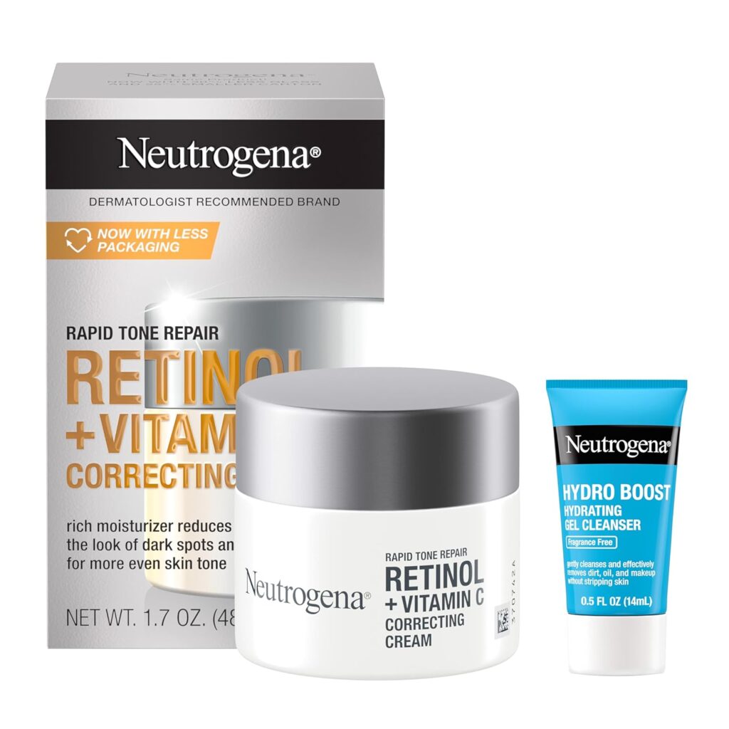 Neutrogena Rapid Tone Repair Vitamin C Serum budget vitamin C for dark spots and wrinkles