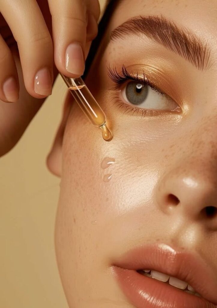 Best vitamin C serums for women over 40 in 2026 showing bright glowing skin