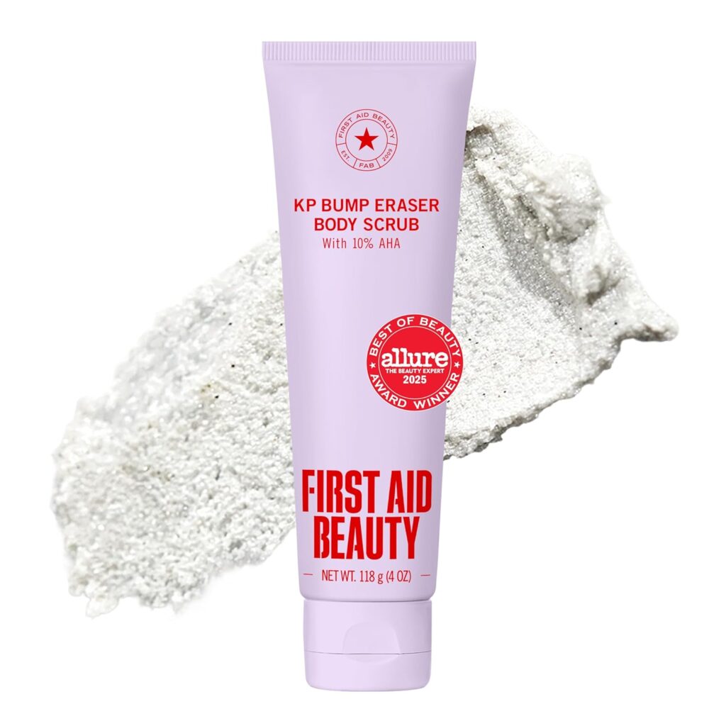 First Aid Beauty KP Bump Eraser Body Scrub for keratosis pilaris and smooth skin